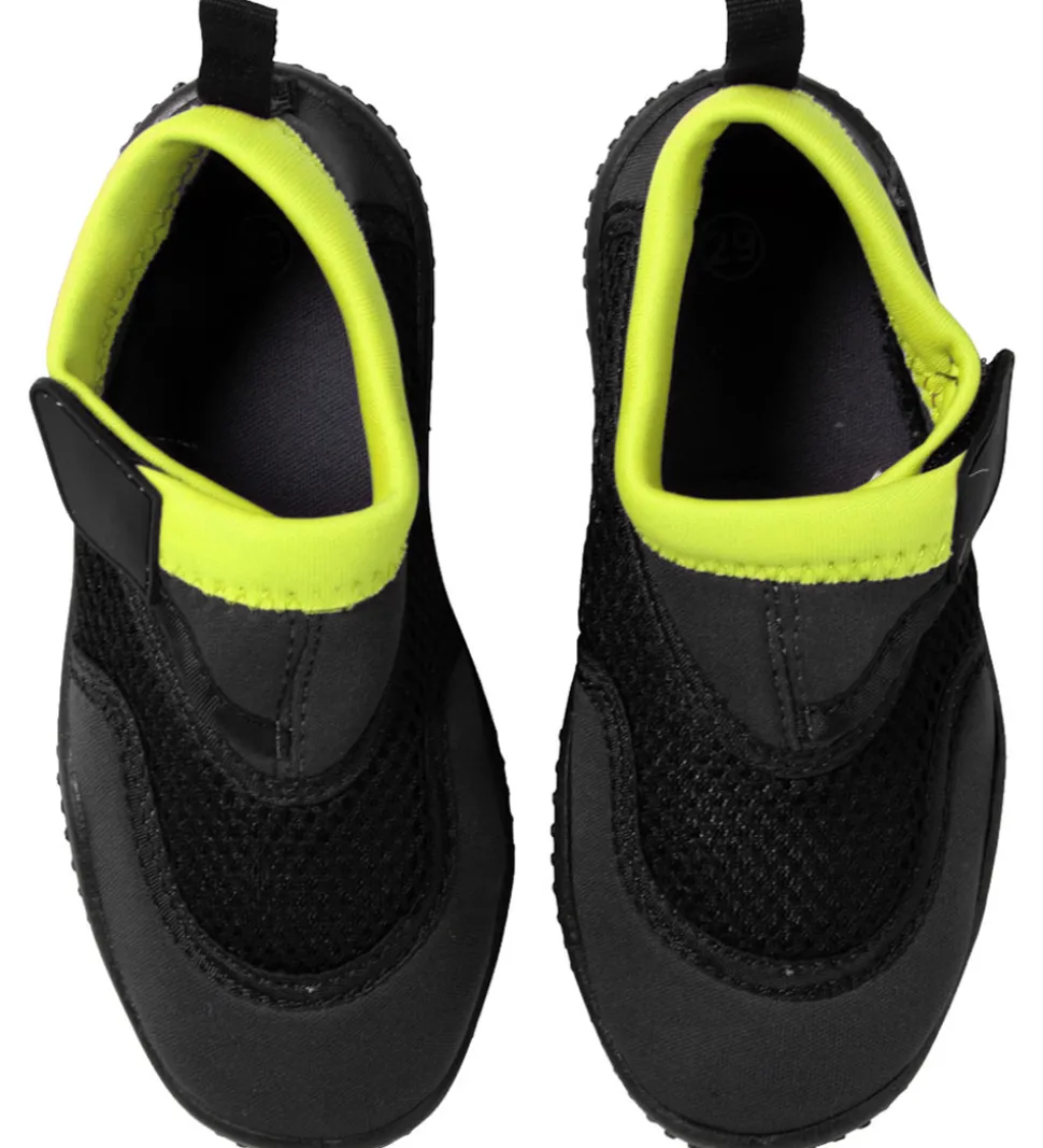 Arena Badesko - Koksgrå/Limegrøn