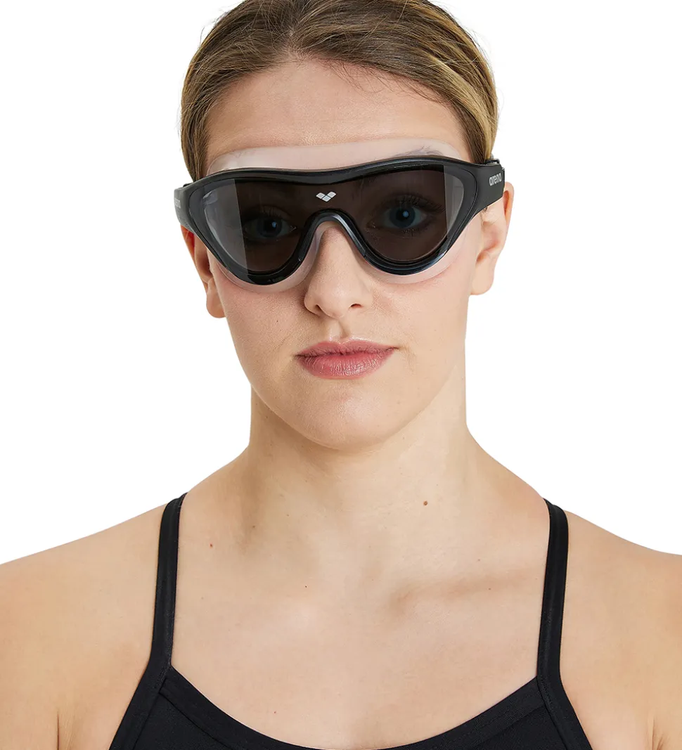 Arena Svømmebriller - The One Mask - Voksen - Smoke/Sort