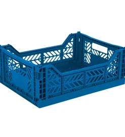 Aykasa Foldekasse - 40x30x15 cm - Midi - Blå