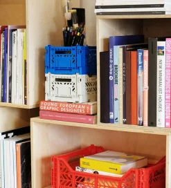 Aykasa Foldekasse - 40x30x15 cm - Midi - Blå