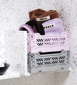 Aykasa Foldekasse - 27x17x11 cm - Mini - Taro Milk Tea