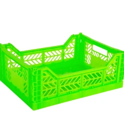 Aykasa Foldekasse - 40x30x15 cm - Midi - Neon Green