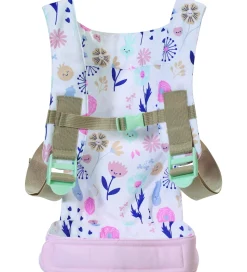 BABY Born Dukketilbehør - Dukkebæresele m. Blomster