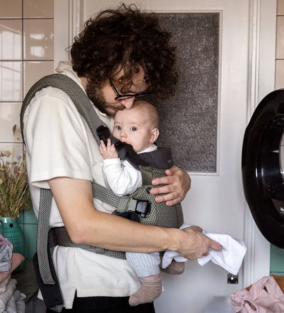 BabyBjörn Bæresele - Harmony - Mesh - Mørkegrøn