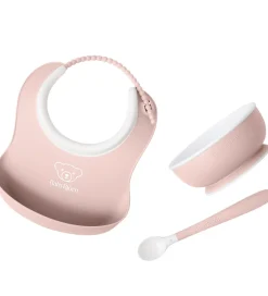 BabyBjörn Spisesæt - 3 Dele - Lyserød