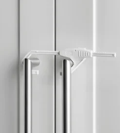 BabyDan Børnesikring - Skydelås - 2 stk. - Hvid