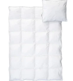 BabyDan Dyne/Pude - Junior - 40x45/100x140 - Microfiber - Hvid