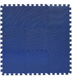 BabyDan Legegulv - 90x90 cm - Blå