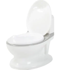 BabyDan Pottetræner m. Lyd - Hvid