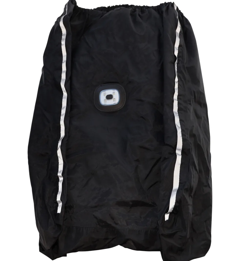 BabyDan Regnslag Til Barnevogn - LED - Sort