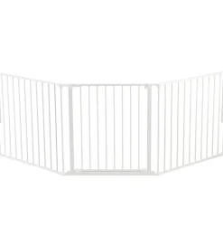 BabyDan Sikkerhedsgitter - Flex L - 146-223 cm - Hvid