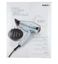 BaByliss Hårtørrer - Hydre Fusion 2100 m. Difusser