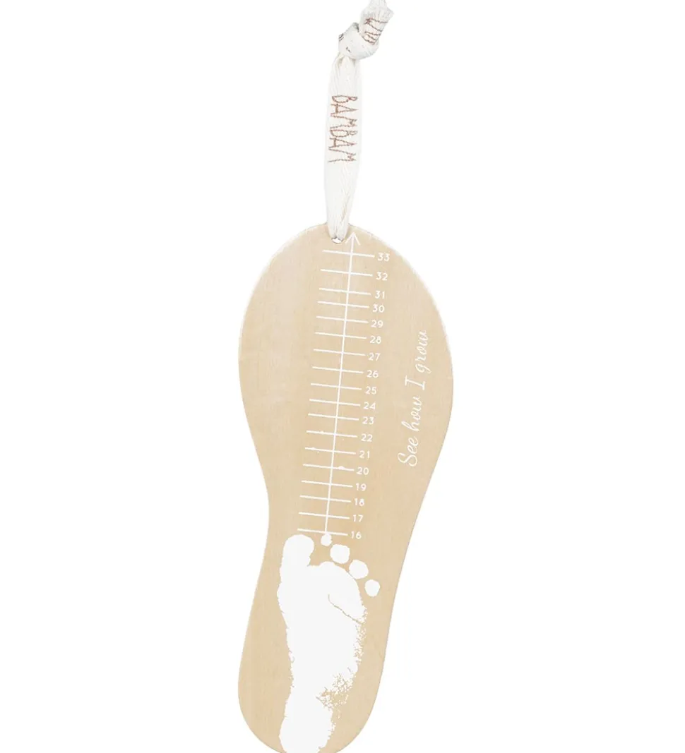 BAMBAM Fodmåler - 22 cm - Se Hvordan Jeg Vokser