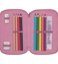 Beckmann Penalhus m. Indhold - Pink