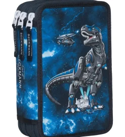 Beckmann Penalhus m. Indhold - Tech Rex - Sort