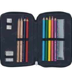 Beckmann Penalhus m. Indhold - Tech Rex - Sort