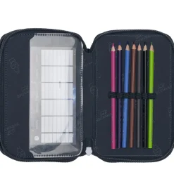 Beckmann Penalhus m. Indhold - Tech Rex - Sort