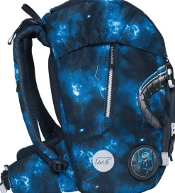 Beckmann Skoletaske - Classic - Tech Rex - Sort