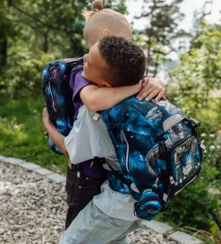 Beckmann Skoletaske - Classic - Tech Rex - Sort