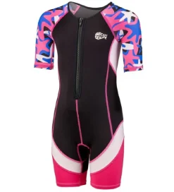 BECO Våddragt - UV50+ - Sort/Pink
