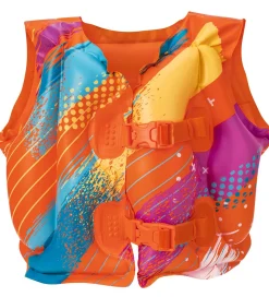 Bestway Svømmevest - 19-30 kg - Colorify - Orange m. Striber