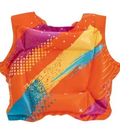 Bestway Svømmevest - 19-30 kg - Colorify - Orange m. Striber