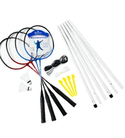 Bex Sport Badmintonsæt - Sunsport - 4 Rackets Complete Set