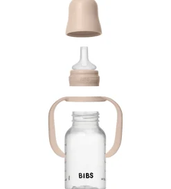 BIBS Sutteflaske m. Håndtag - 150 ml - Blush