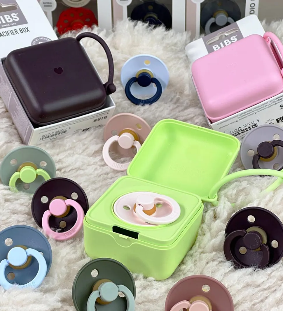 BIBS X Liberty Sutteboks - 7x7 cm - Matcha