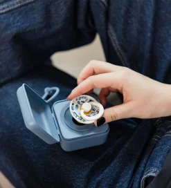 BIBS X Liberty Sutteboks - 7x5 cm - Petrol