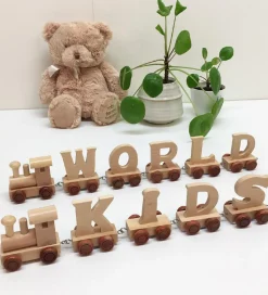 Bino Toys Navnetog - Træ - 5 cm - J