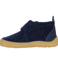 Bisgaard Hjemmesko - Barefoot - Navy Corduroy
