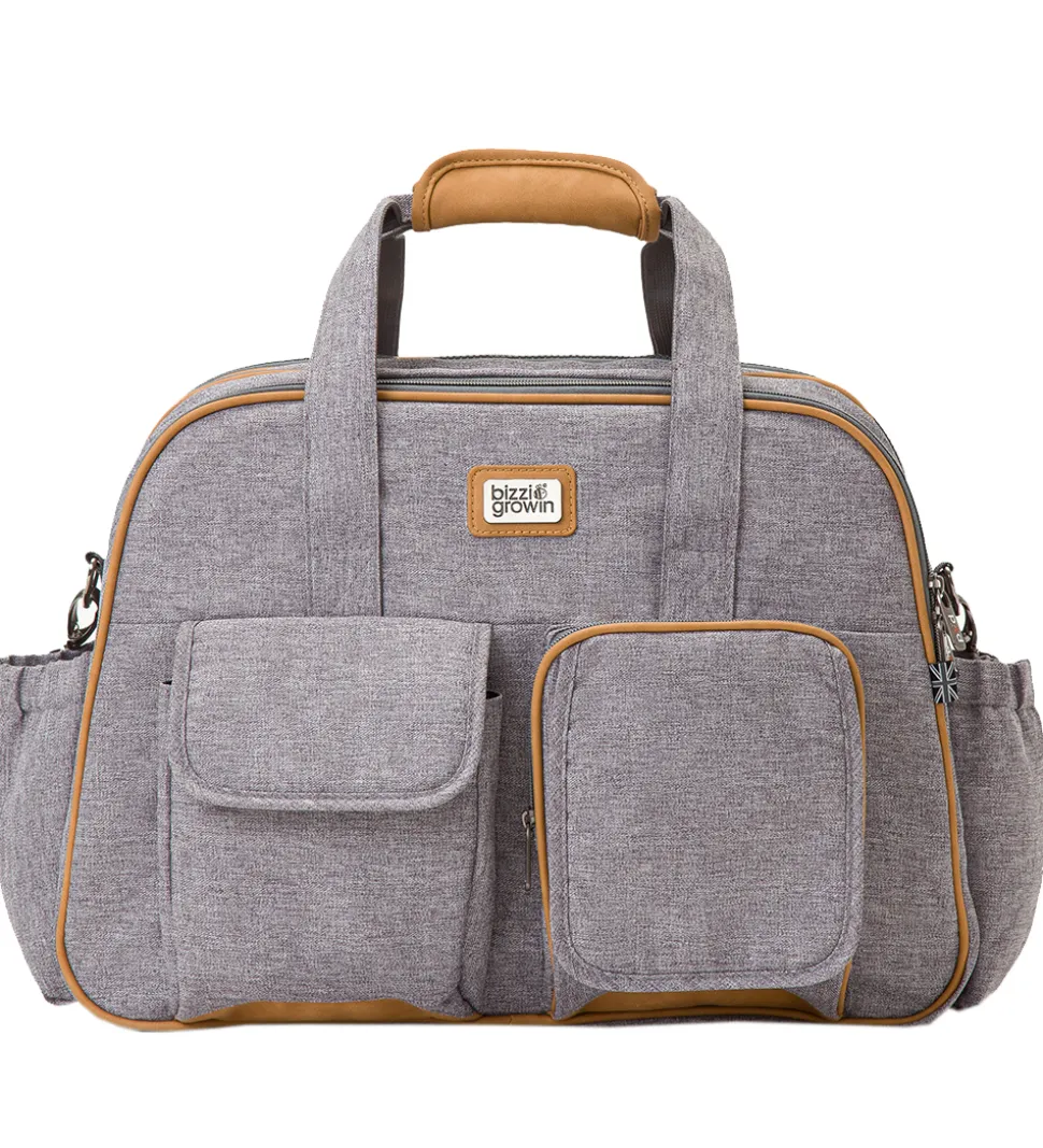 Bizzi Growin Pusletaske/Rejseseng - POD - Windsor Grey