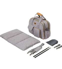 Bizzi Growin Pusletaske/Rejseseng - POD - Windsor Grey