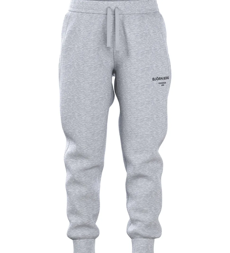 Björn Borg Sweatpants - Essential - Lysegråmeleret