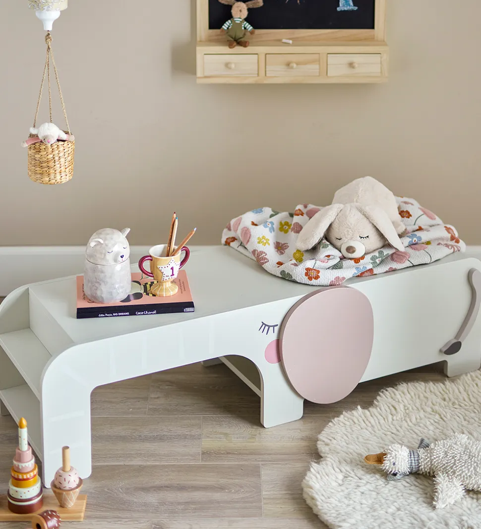 Bloomingville Bænk - Ferdiand - 110x32x36 cm - Grå