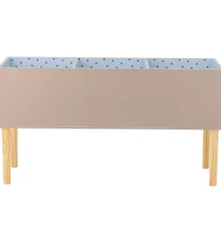 Bloomingville Bogkasse - Salam - 90 cm - Brun m. Striber