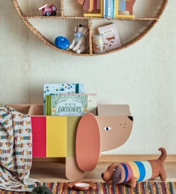 Bloomingville Mini Bogkasse - Charlie - Brun