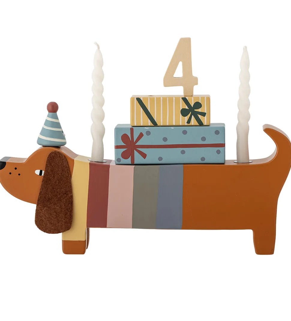 Bloomingville Mini Fødselsdagsdekoration - Charlie - Brun