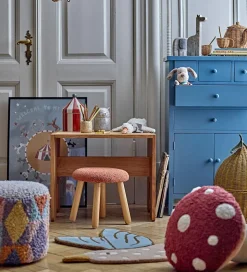 Bloomingville Taburet - Aksel - 30x29 cm - Brun