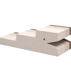 bObles Krokodille - 60x24x18 cm - Sand Grey