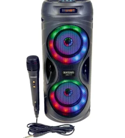 Bontempi Højtaler m. Mikrofon/Lys - 39 cm - Trådløs