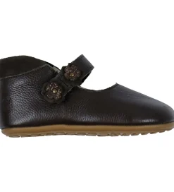 Bundgaard Ballerina Skindfutter - Wide Fit - Aya Flower - Brown