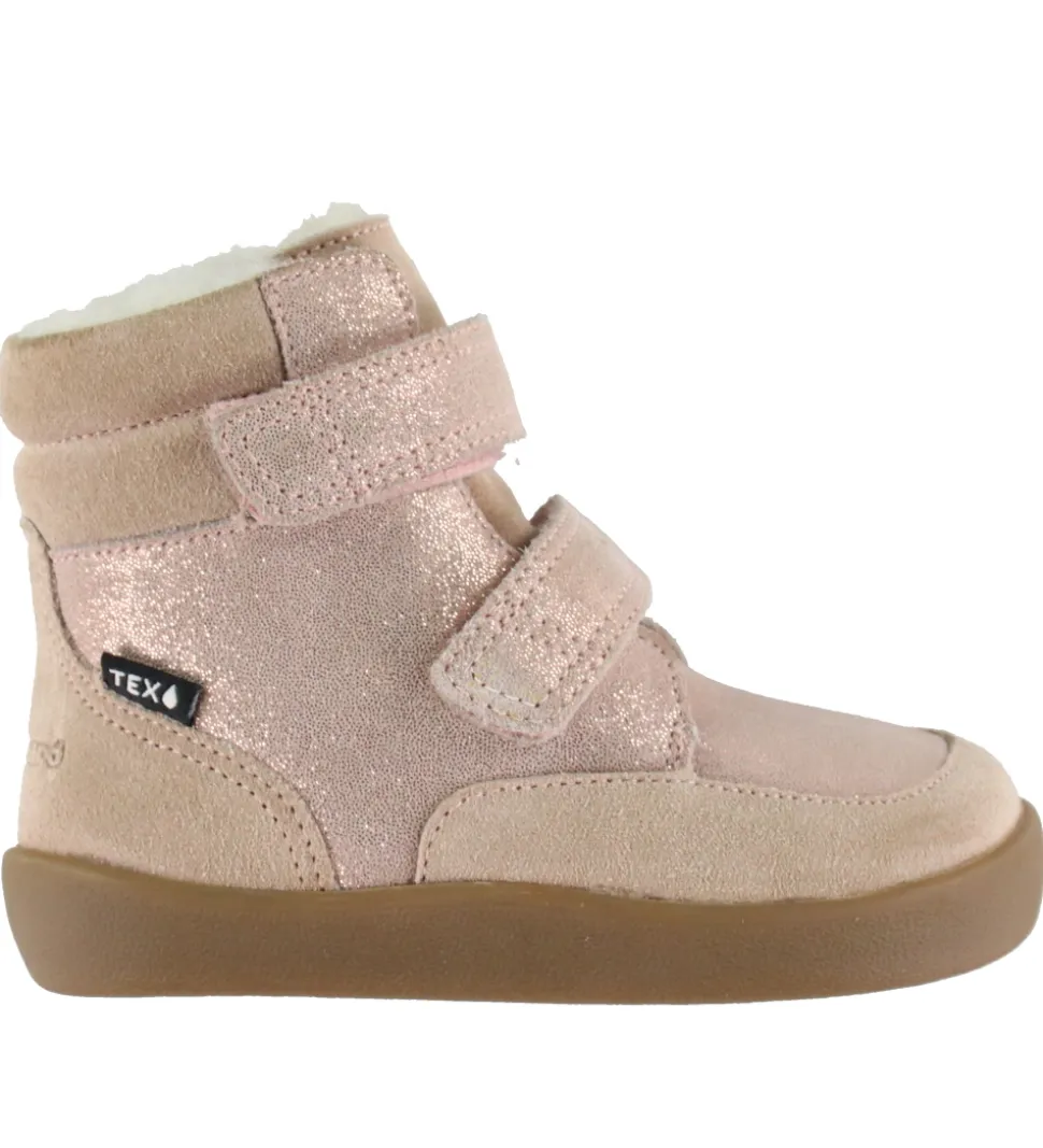 Bundgaard Vinterstøvler - Basil - Tex - Old Rose Glitter