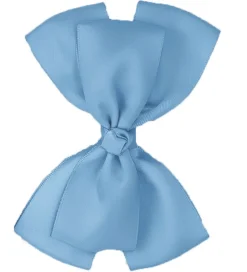 By Stær Dåbsbånd m. Sløjfe - Satin - Double Bow - Lyseblå