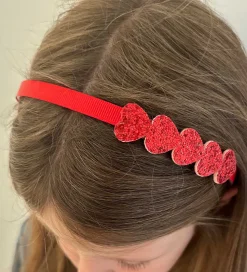 By Stær Hårbøjle - Hjerte - Rød