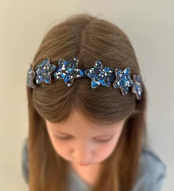 By Stær Hårbøjle - Stjerne - Navy