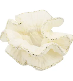 By Stær Scrunchie - Lilje - Råhvid