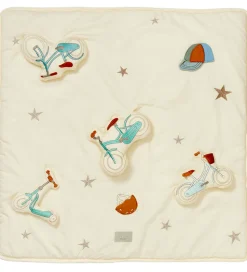 Cam Cam Aktivitetstæppe - 80x80 cm - Bicycles