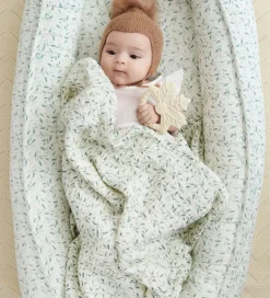 Cam Cam Babysvøb - 120x120 - Green Leaves